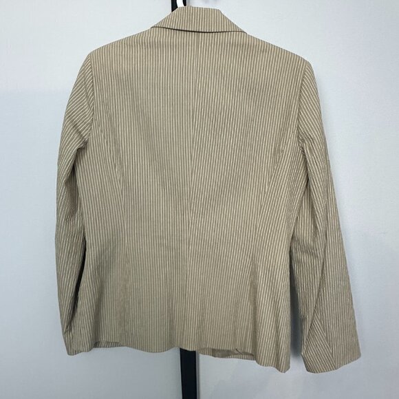 * HOST PICK* EUC - Bianca Blazer, Size 36, Tan/White - Picture 6 of 6